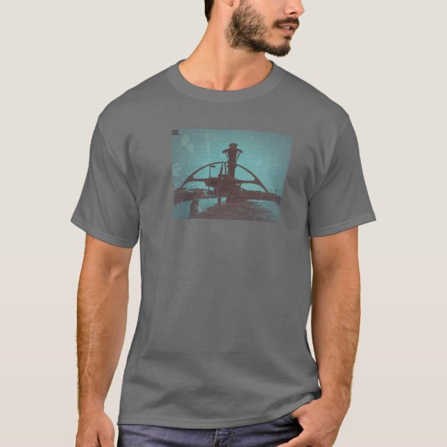 T-shirt Aéroport de Los Angeles LAX (Devant)