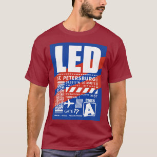 T-shirt Aéroport de Pulkovo Saint-Pétersbourg