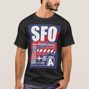 T-shirt Aéroport de San Francisco