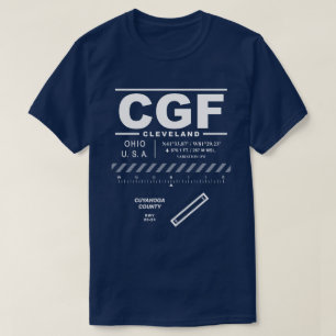 T-shirt Aéroport du comté de Cuyahoga CGF