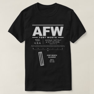 T-shirt Aéroport Fort Worth Alliance AFW USAA
