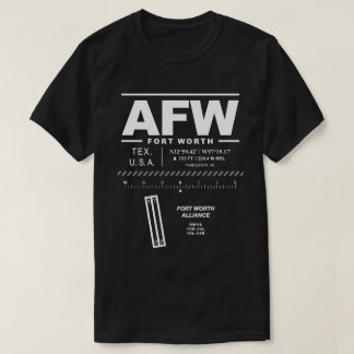 T-shirt Aéroport Fort Worth Alliance AFW USAA