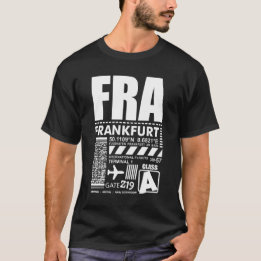 T-shirt Aéroport FRA de Francfort