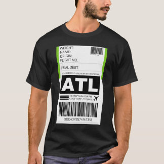 T-shirt Aéroport international Atlanta Hartsfield-Jackson