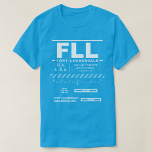 T-shirt Aéroport international de Fort Lauderdale