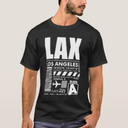 T-shirt Aéroport international de Los Angeles