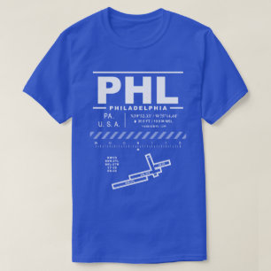 T-shirt Aéroport international de Philadelphie
