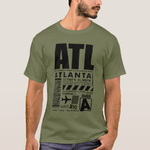 T-shirt Aéroport international Hartsfield Jackson Atlanta