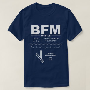 T-shirt Aéroport international Mobile BFM