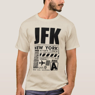 T-shirt Aéroport JFK New York