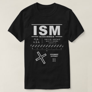 T-shirt Aéroport Kissimmee Gateway ISM USAA