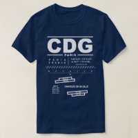 Aéroport Paris Charles De Gaulle Tee - shirt :