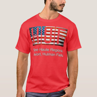 T-shirt Aéroport régional de Terre-Haute Hulman Field HUF