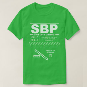 T-shirt Aéroport régional du comté de San Luis SBP