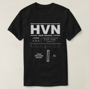 T-shirt Aéroport Tweed New Haven HVN