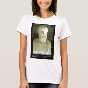 T-shirt Aeschylus "Proverb Saith" Citation Cadeaux Tee - s
