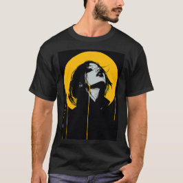 T-shirt Aestheric Vaporwave Moonshine Girl