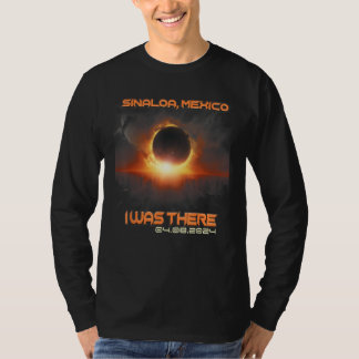 T-shirt Aesthetic Cityscape Total Solar Eclipse 2024 Sinal