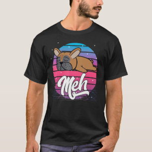 T-shirt Aesthétique Vaporwave japonais Otaku meme Meh Fran