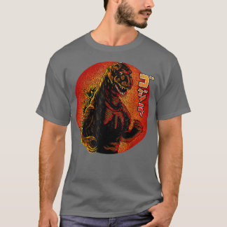 T-shirt AETICON Japonais Samurai Dinosaur (2)