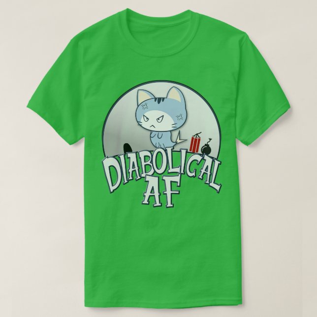 T-shirt AF diabolique (Design devant)