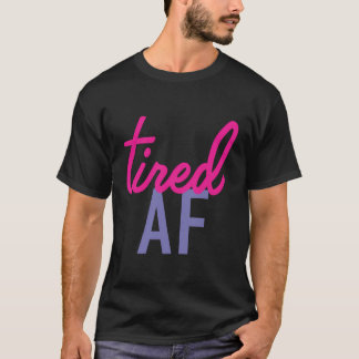 T-shirt Af fatigué