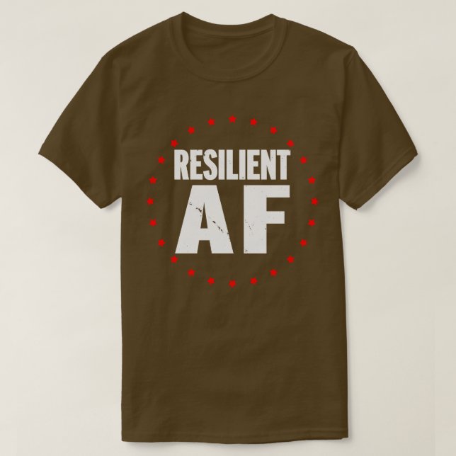 T-shirt AF résiliente (Design devant)