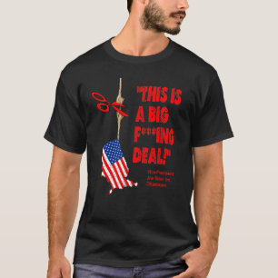 T-shirt Affaire d'Obamacare accrochant par un fil