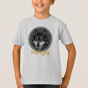 T-shirt Affamé - Les manches de base pour enfants Confort