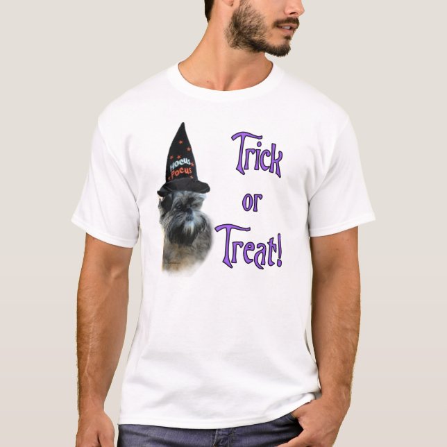 T-shirt Affenpinscher Trick (Devant)
