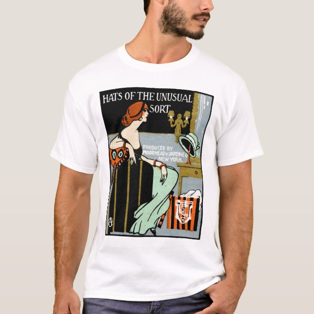 T-shirt Affiche de 1920 modes (Devant)
