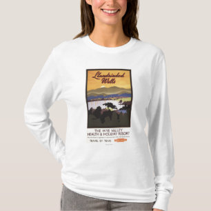T-shirt Affiche de British Rail de station de vacances de