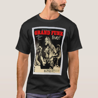 T-shirt Affiche de concert de Grand Funk.