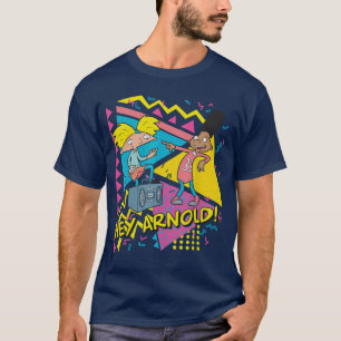 T-shirt Affiche de fête Hey Arnold 90s vintage