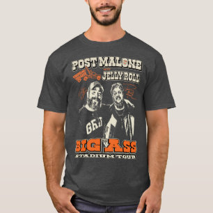 T-shirt Affiche de l'album Post Malone Jelly Roll Concerto