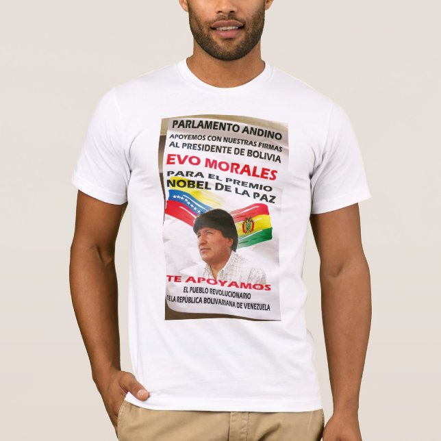 T-shirt Affiche de Moralès Nobel (Devant)