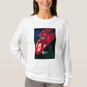 T-shirt Affiche de moto de Premio Internat'l de mamie 5