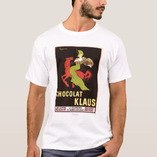 T-shirt Affiche de publicité de Chocolat Klaus