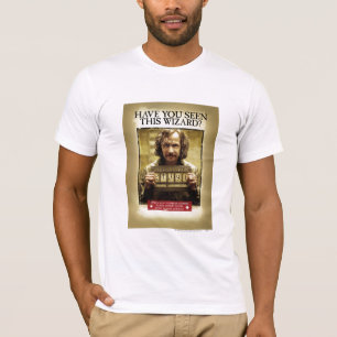 T-shirt Affiche de recherche de Sirius Black