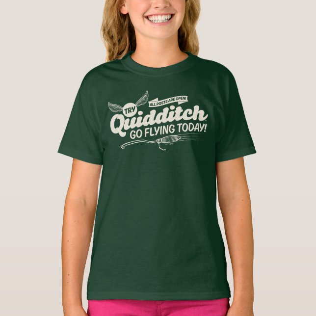 T-shirt Affiche de recrutement QUIDDITCH™ (Devant)