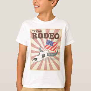 T-shirt Affiche de rodéo