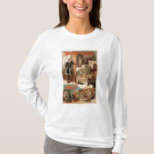 T-shirt Affiche de théâtre de William Shakespeare "Hamle