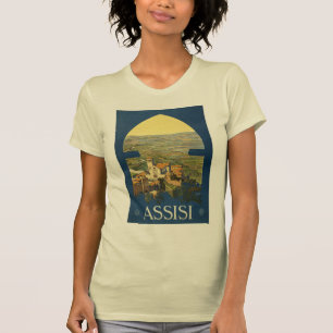 T-shirt Affiche de voyage à Assise