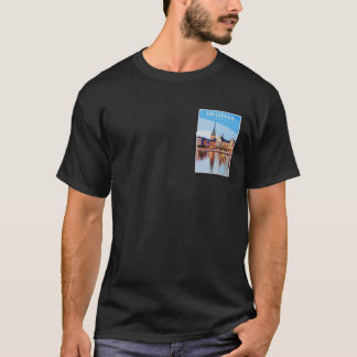 T-shirt Affiche de voyage à Stockholm en Suède