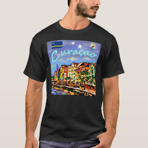 T-shirt Affiche de voyage Curacao