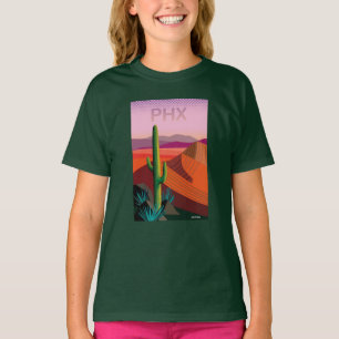 T-shirt Affiche de voyage de Phoenix Arizona  