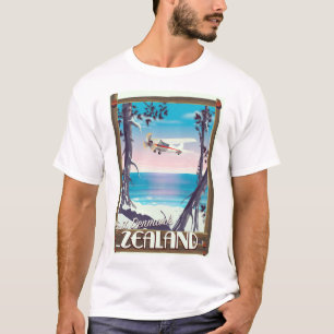 T-shirt Affiche de voyage en Zélande Danemark