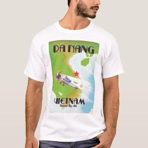 T-shirt Affiche de voyage vintage de Da Nang Vietnam