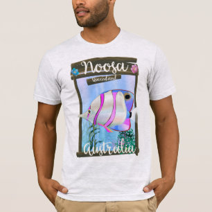 T-shirt Affiche de voyage vintage Noosa Australia