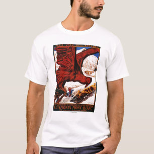 T-shirt Affiche des Jeux olympiques d'hiver de 1924